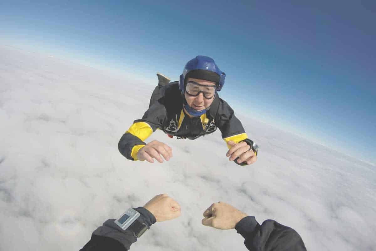 outdoor adventures - sky diving