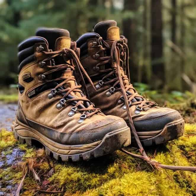 Hiking boots as safety boots
