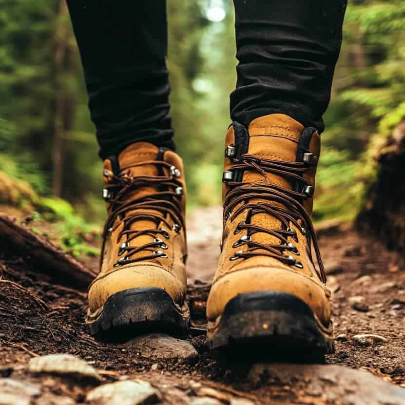 Hiking boots v work boots - happy feet, healthy feet