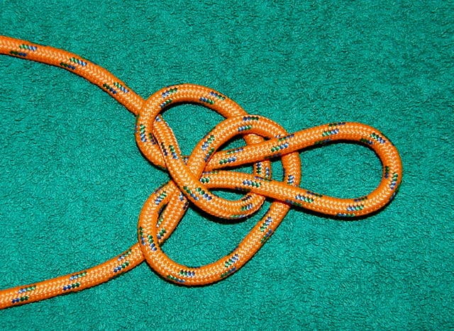 Alpine Butterfly Knot - camping knots guide