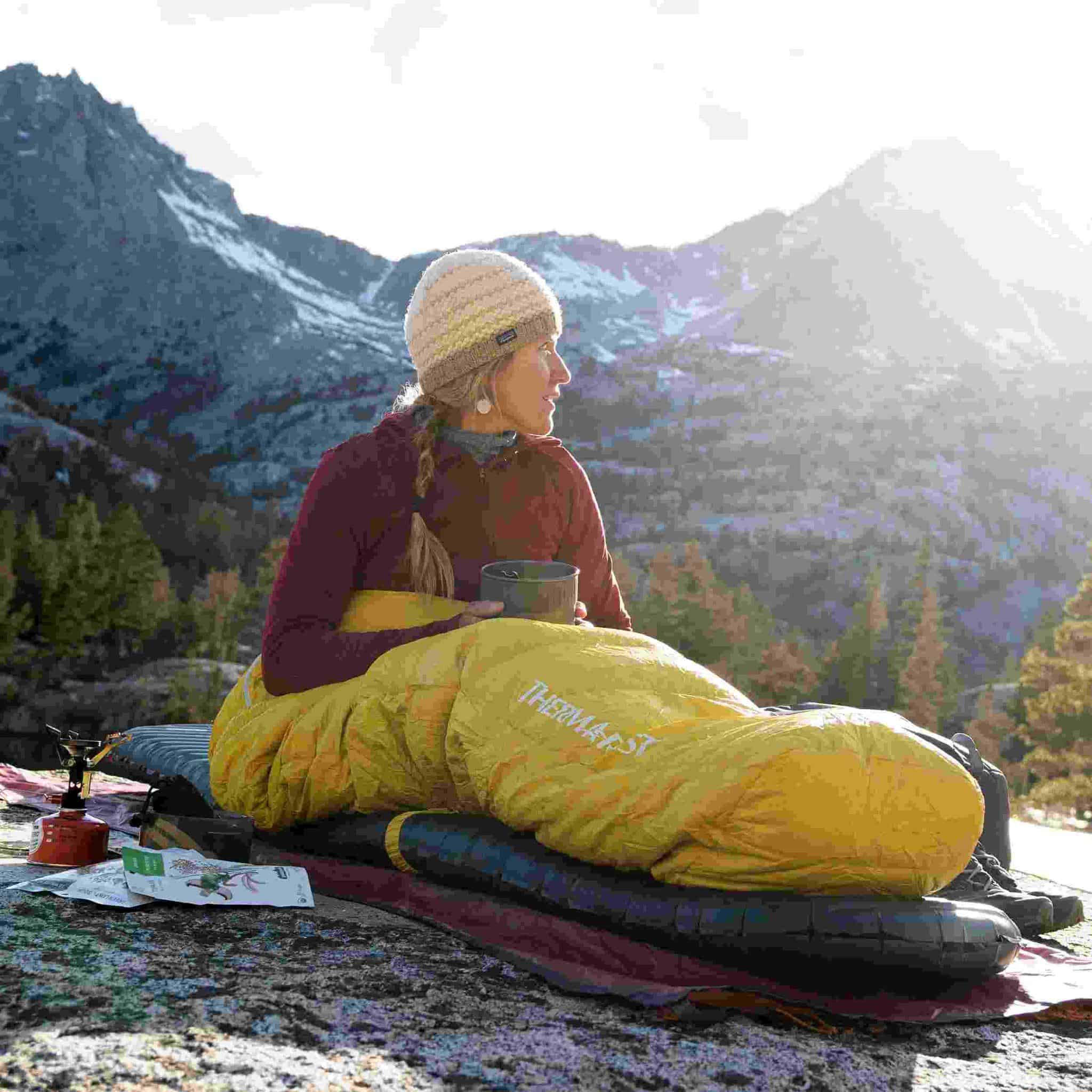 Best Camping Sleeping Bag Overall: ThermaRest Parsec -6C