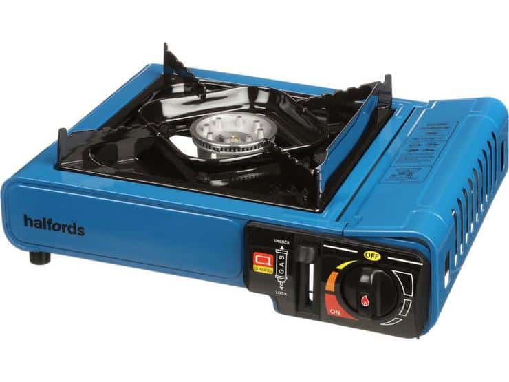 Halfords Portable Gas Stove - best camping stoves