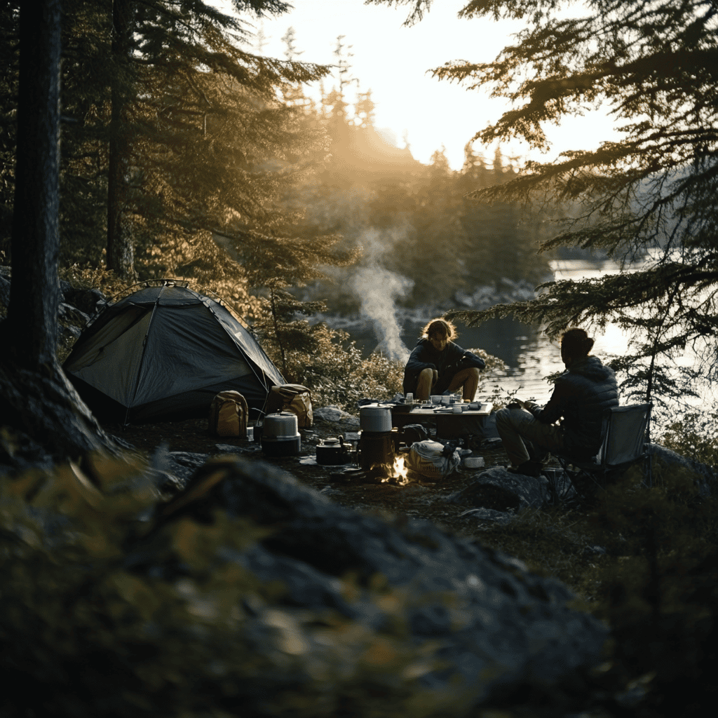 Setting Up Camp Like a Pro - camping skills for beginners