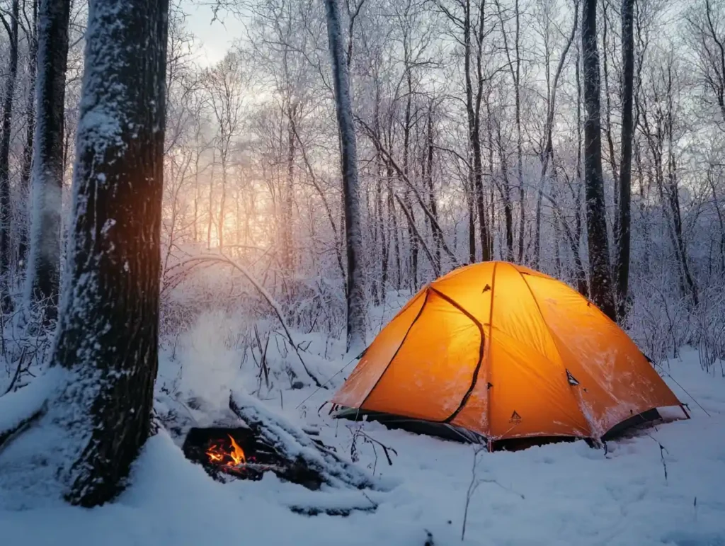 winter camping tips